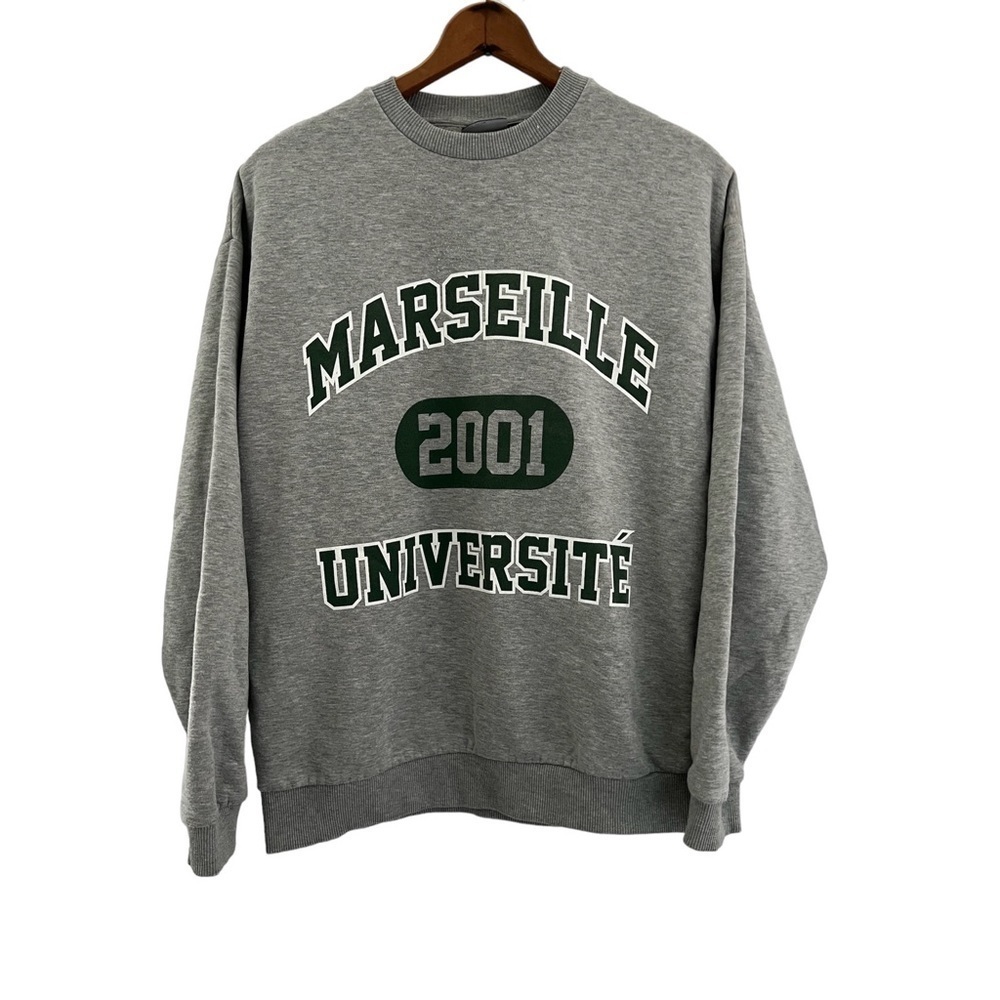 ASOS Marseille University Oversized Sweatshirt Size Large